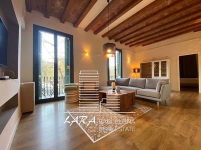 Alquiler de piso en Sant Antoni de 3 habitaciones con terraza y muebles
