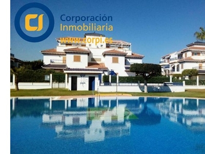 Apartamento con dos dormitorios, dos terraza y vistas al mar en Vera Playa, España