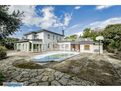 Alquiler casa piscina y terraza Alpedrete