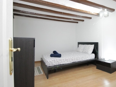 Habitación amueblada en apartamento de 2 dormitorios en El Raval, Barcelona