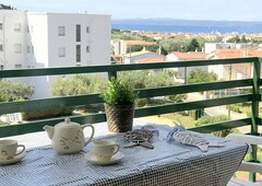 Apartment 2 bedrooms with sea view, communal pool and garden in Mas Oliva area.