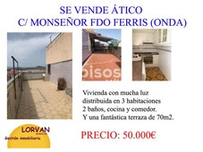 Piso en venta en Calle Monseñor Fdo Ferris en Onda por 50.000 €