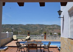 Tipical andalusian country house in frigiliana