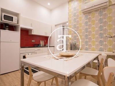 Alquiler piso práctico apartamento amueblado y equipado en Barcelona