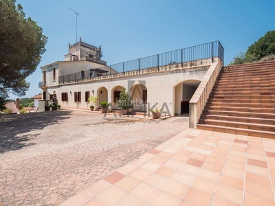 Casa espectacular villa con vistas al mar en sant andreu de llavaneres en Mataró