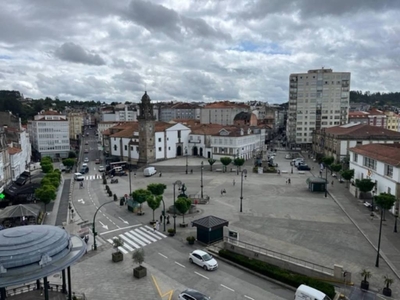 Alquiler Piso Betanzos. Piso de dos habitaciones en Calle Cantón Claudino pita 4. Buen estado cuarta planta con terraza