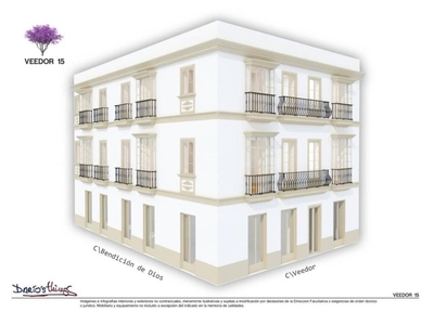 Venta Piso Cádiz. Piso de dos habitaciones en Calle Veedor 15. Nuevo segunda planta con balcón