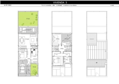 Casa adosada con 3 habitaciones con parking y calefacción en Parla