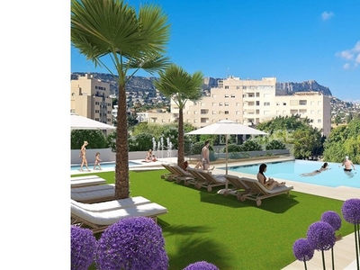 Apartamentos en Complejo Privado Junto a la Playa en Calpe