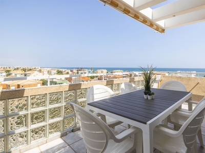 Alquiler vacaciones de piso con piscina y terraza en Oliva