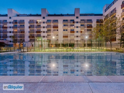 Alquiler piso terraza y piscina Madrid