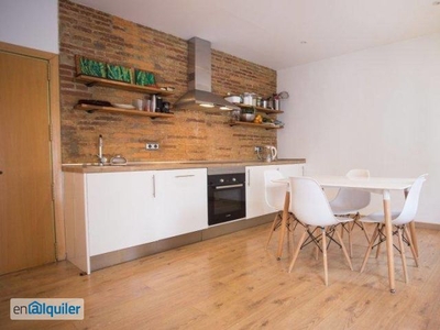 Moderno apartamento de 1 dormitorio en alquiler en Poblenou