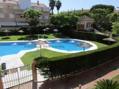 Venta de piso con piscina y terraza en Islantilla (Isla Cristina), Palmeras