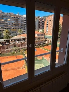 Alquiler piso en carrer de bertran 93 bonito piso reformado con dos habitaciones dobles y terraza soleada en Barcelona