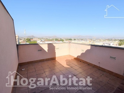 Ático amplio ático seminuevo con 2 terrazas, garaje y trastero en Murcia