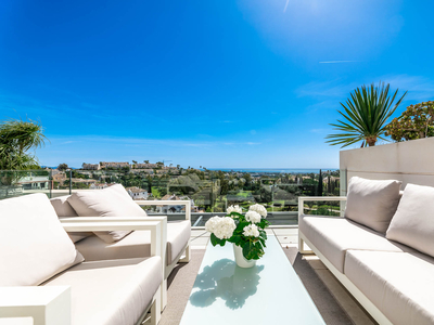 Espectaculares vistas panorámicas desde el Penthouse en La Quinta, Benahavis