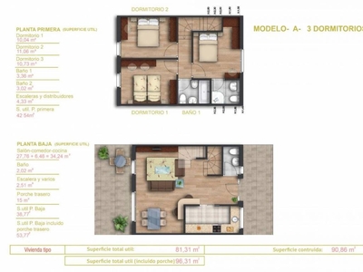 Venta Casa unifamiliar en De La Piñera 40B Siero. Con terraza 91 m²