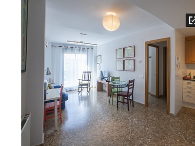 Apartamento de 1 dormitorio en alquiler en Patraix, Valencia.