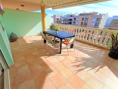 Piso en alquiler en Moncófar playa de 2 habitaciones con terraza y muebles