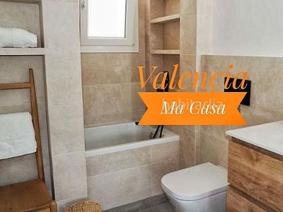 Alquiler piso con 2 habitaciones amueblado con calefacción y aire acondicionado en Valencia