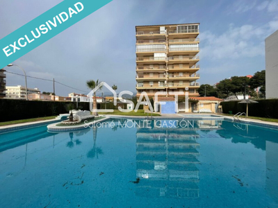 Venta de piso con piscina y terraza en Benicasim (Benicàssim)