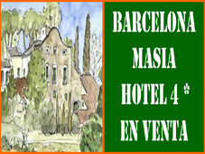 BARCELONA. MAS?A HOTEL 4 ESTRELLAS EN VENTA