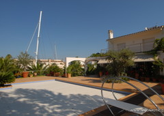 Beautiful villa on the canal with 40 m. sailboat mooring