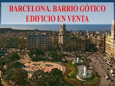 EDIFICIO EN VENTA EN BARCELONA CAPITAL. ZONA DEL G?TICO.