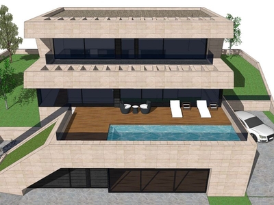 Venta de casa con piscina y terraza en Oleiros, PERILLO
