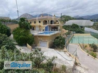 Alquiler casa piscina Callosa d'en Sarrià