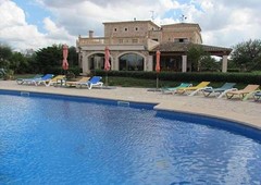 Finca NA PONT- Finca rústica con gran piscina en Campos, Mallorca. Ideal familias- VILLAONLINE - WiFi Gratis
