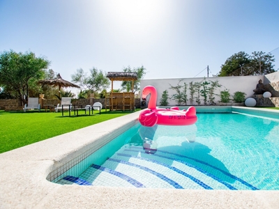 Alquiler de casa con piscina y terraza en Mutxamel, Mutxamel