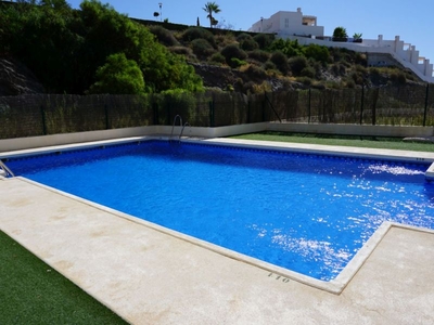 Alquiler vacaciones de piso con piscina en Mojácar
