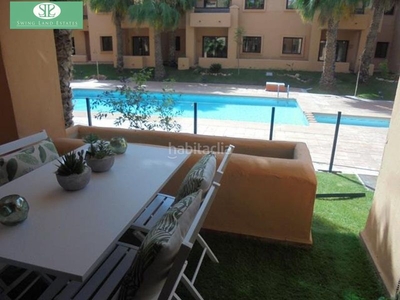 Apartamento primera linea de playa lujosos apartamentos amueblados de diseño en residencial privado en Alcázares (Los)