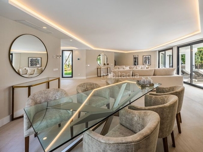 Casa preciosa villa mediterránea con interiores modernos en el paraíso, nueva milla de oro en Estepona