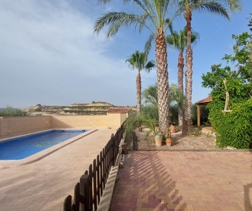 Venta de casa con piscina y terraza en Algezares, La Alberca, Santo Ángel (Murcia), Cañadas de San Pedro
