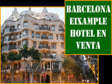 BARCELONA. HOTEL 3 ESTRELLAS EN VENTA.