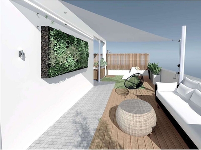 Ático en venta en Encarnación - Regina de 3 habitaciones con terraza y balcón