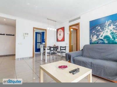 Amplio apartamento de 2 dormitorios con acceso a la piscina en alquiler en Alboraya