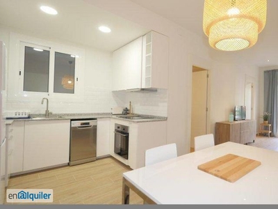 Apartamento contemporáneo de 2 dormitorios en alquiler en Gracia