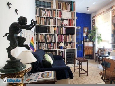 Exclusivo apartamento de 1 dormitorio con aire acondicionado en alquiler en Madrid Centro