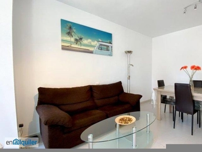 Luminoso y moderno apartamento de 2 dormitorios con aire acondicionado en alquiler en La Malva-Rosa