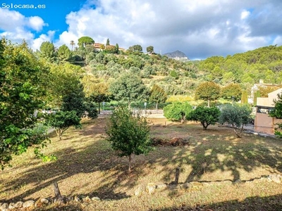 Casa de pueblo con maravillosas vistas a la montaña en Puigpunyent, Mallorca