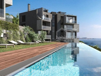 Apartamento con 3 habitaciones con ascensor, parking, piscina, aire acondicionado y vistas al mar en Platja d´Aro