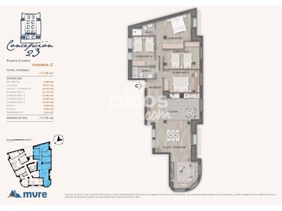 Piso en venta en Calle de la Concepción, 23