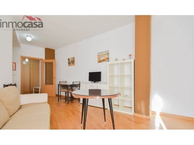 550 euros, comunidad incluida, apartamento amueblado, con garaje.