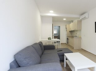 Cómodo apartamento de 1 dormitorio en alquiler en Sants, Barcelona