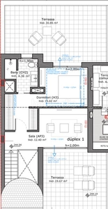 Dúplex con 3 habitaciones en Montserrat - El Passeig Garriga (La)