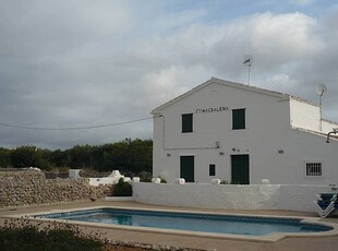 Casa campo con piscina privada en Menorca