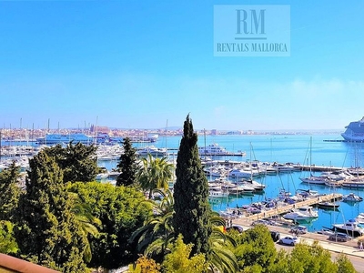 Alquiler de piso en La Bonanova - Portopí de 2 habitaciones con terraza y muebles